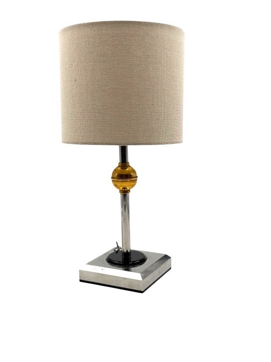 Image 1 of Lampe de table en bakélite de style Art déco, France, années 1980