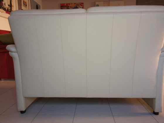 Image 1 of KOINOR - DESIGN - SOFA ARMCHAIR Leather white