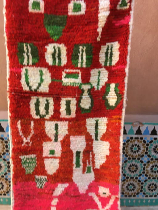 Boujaad haltapijt 287 x 72 cm