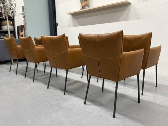 Image 1 of 4 Silla de comedor Label van den Berg Mali Bovino de cuero natural