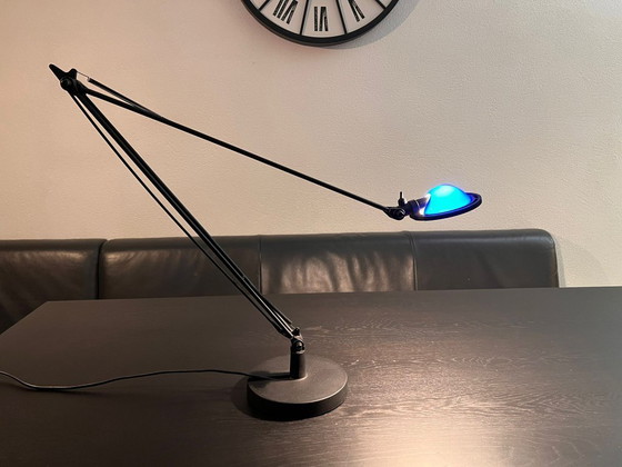 Image 1 of Luceplan Berenice D12 – Design door Rizzatto & Meda – verstelbare blauwe kap