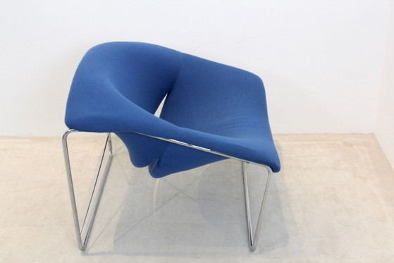 Cubic Chair von Olivier Mourgue für Airborne International, Verstellbarer relaxsessel, Blau, Space Age (Foto 10 von 13)