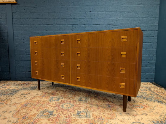 Image 1 of Vintage double chest of drawers, 1960s, Danish design