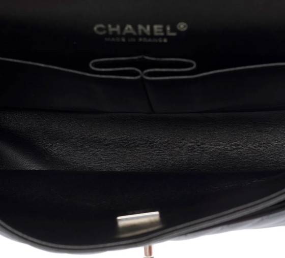 Image 1 of Sac CHANEL Timeless/Classique en Cuir Noir - 103570