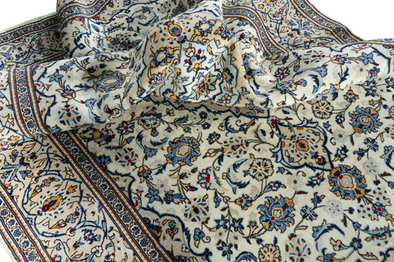 Image 1 of Sughero Kashan annodato a mano – 293 x 203 cm