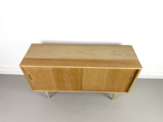 Image 1 of Deens eiken dressoir van Carlo Jensen voor Hundevad & Co, 1960S