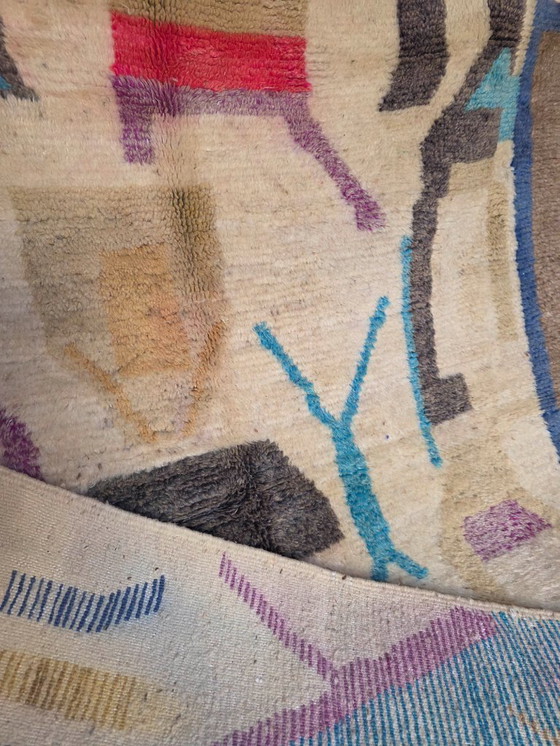 Image 1 of Alfombra Boujaad marroquí abstracta 250 x 150 cm