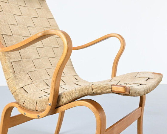 Image 1 of "Eva" fauteuil van Bruno Mathsson voor Karl Mathsson, Denemarken 1976