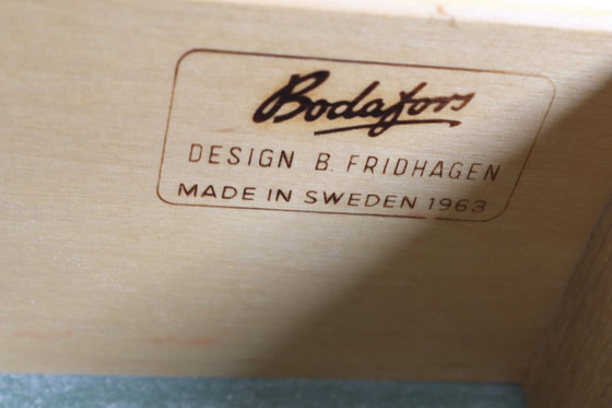 Image 1 of Scandinavian oak sideboard stamped Bodafors, Bertil Fridhagen, Sweden, 1963