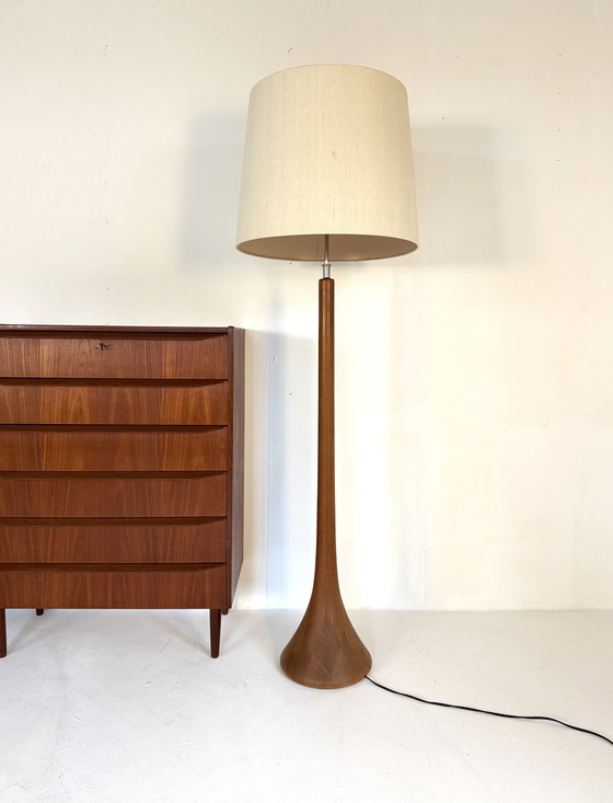 Image 1 of Vintage XL floor lamp 'teardrop', Domus '70