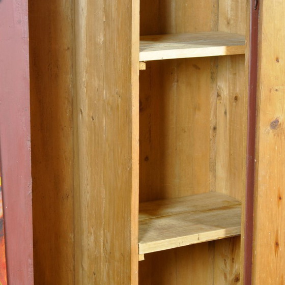 Image 1 of Deutscher Hochzeitsschrank, datiert 1850