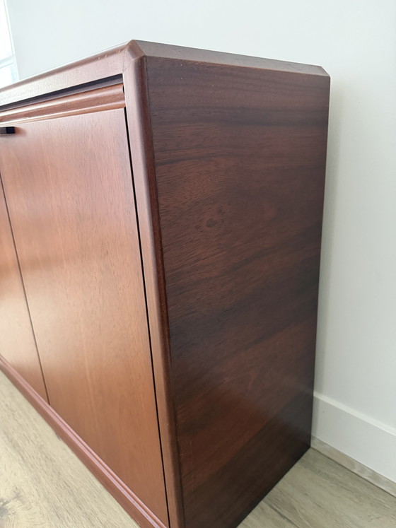 Vintage Hülsta Kast Met Deurtjes Mahonie/Teak, Jaren ’70/’80 – Dressoirs, Wood (photo 6 of 6)