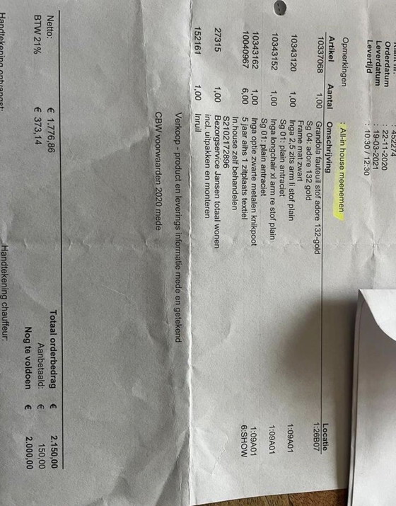 Image 1 of Sofá antracita en venta 2,5 plazas