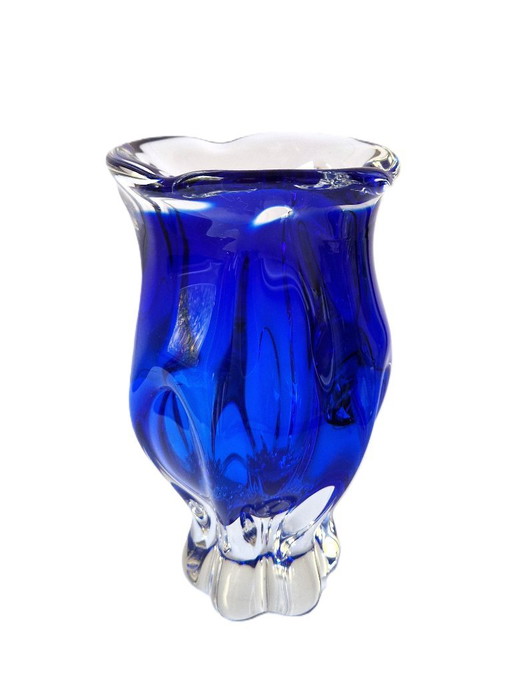 Chřibská Glassworks - Vase by Josef Hospodka - 60s – vazen