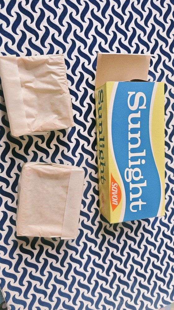 Image 1 of Savon Sunlight de qualité muséale - Trio de boîtes vintage intactes