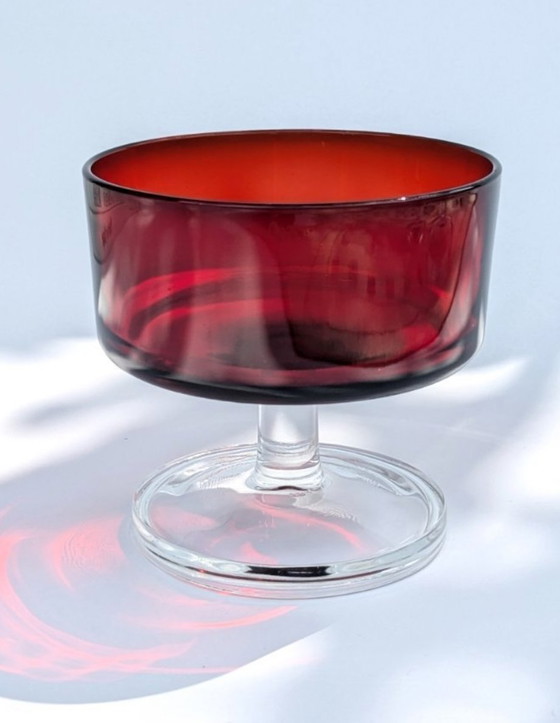 Luminarc, bicchieri da dessert vintage, rosso rubino – Accessori da tavola, Glass (photo 5 of 6)