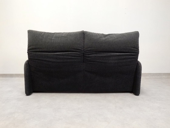 Image 1 of Cassina Maralunga 2,5 places - bicolore noir/gris