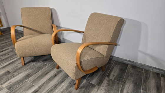 Image 1 of Lounge Chairs from Jindrich Halabala, Set of 2