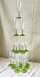 12 Champagnerflöten