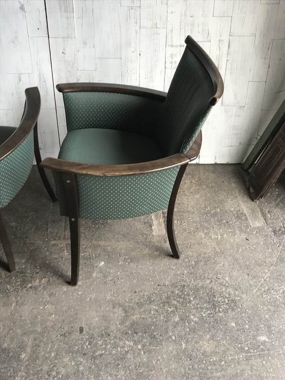 Set of Mid-Century Wooden Armchairs, 1960s – Mid Century Modern (photo 5 of 8)