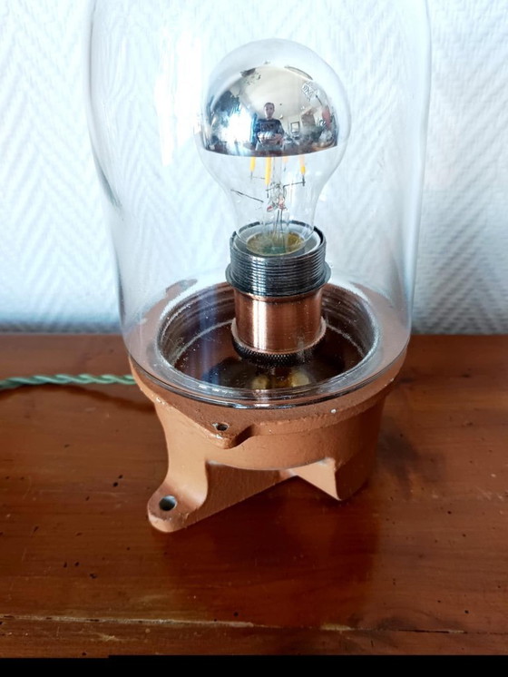 Image 1 of Vintage globe lamp