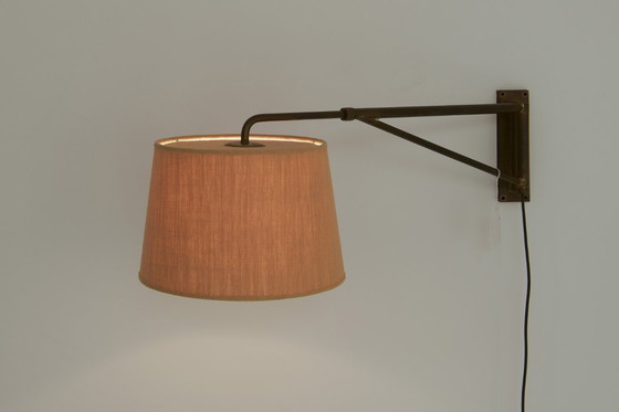 Image 1 of Art-Deco-Wandleuchte mit Schwenkarm