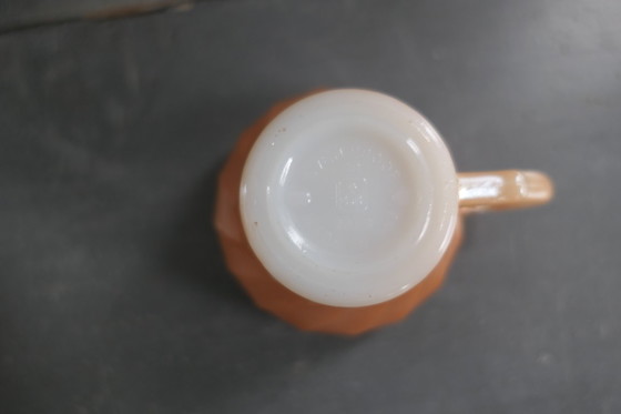 Image 1 of Vintage Anchor Hocking Fire King kop en schotel 6 x