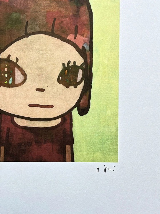 Image 1 of D'après Nara Yoshitomo, Portrait d'une jeune fille, années 1990, lithographie en édition limitée