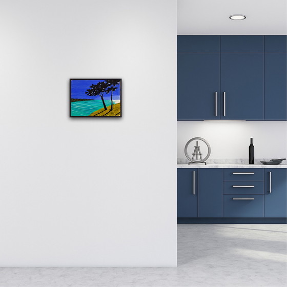 Image 1 of Gouache on 250g natural paper. Size 40x30cm.