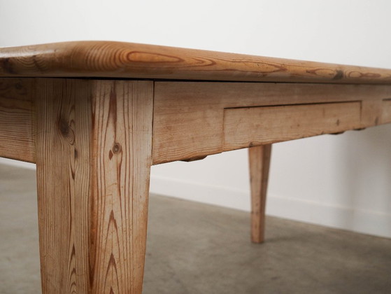 Image 1 of Kiefernholztisch, dänisches Design, 1990er Jahre, hergestellt in Dänemark
