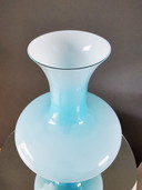 Vase en verre d'Empoli, Italie, Toscane, années 1960