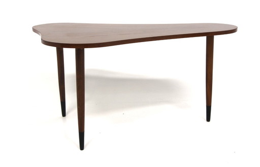 Mahogany bass table, Troeds Bjärnum, Sweden, 1960