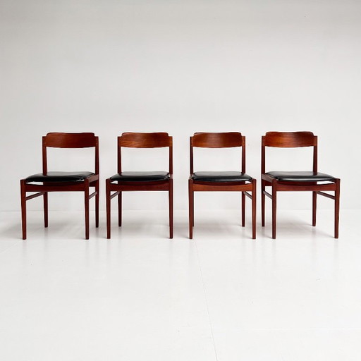 Set Mid Century Deense Eetkamerstoelen In De Stijl Van Korup Mobelfabrik, 1960's – Skai