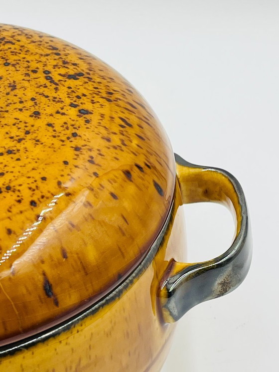 Image 1 of Boch La Louvière vintage keramische terrine met Palma-patroon