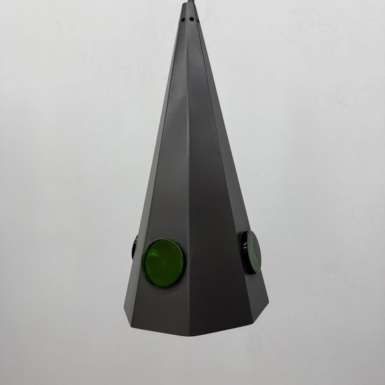 Image 1 of Danish design hanging lamp by Svend Aage Holm Sørensen for Holm Sørensen & Co, 1960s