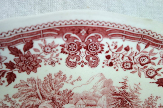 Image 1 of 3 platos rojos de Villeroy & Boch Burgenland
