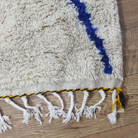 Image 1 of Tappeto berbero blu minimalista – Tappeto berbero blu minimalista | 240 × 145 cm