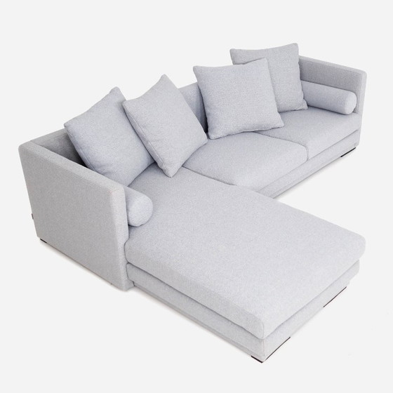 Image 1 of Ecksofa MALMO taubengrau, skandinavisches Design