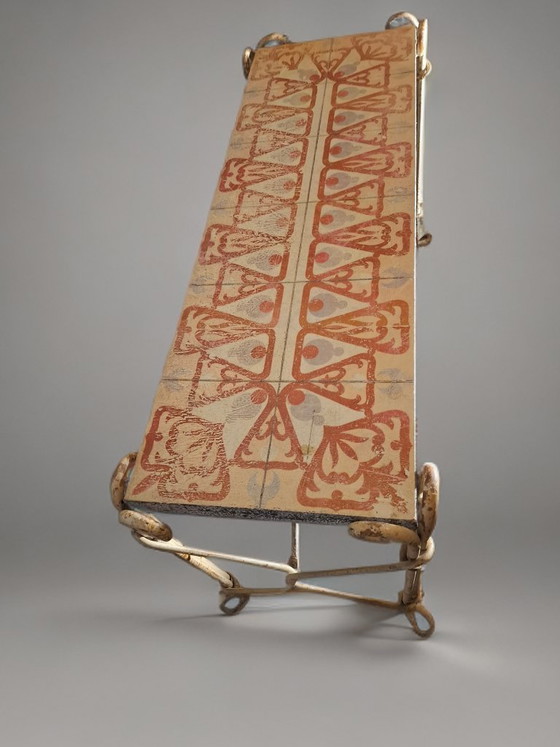 Image 1 of Console ancienne du milieu du siècle