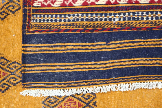 Image 1 of Afghan Kelim Deco Art Handgewebt Neuer Teppich 280 x 194 cm 