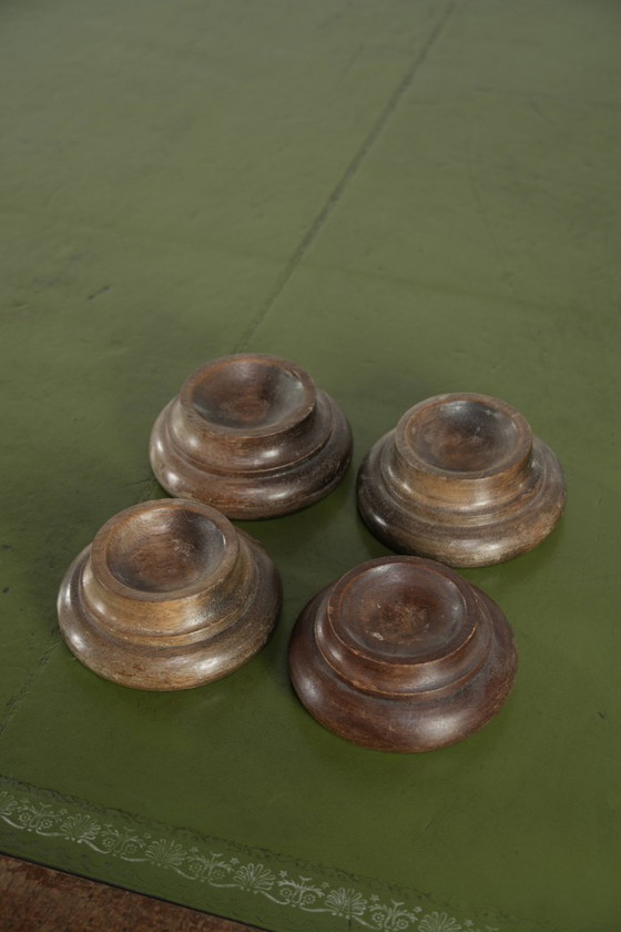 Image 1 of Escritorio/mesa auxiliar inglés antiguo original con ruedas del siglo XIX.