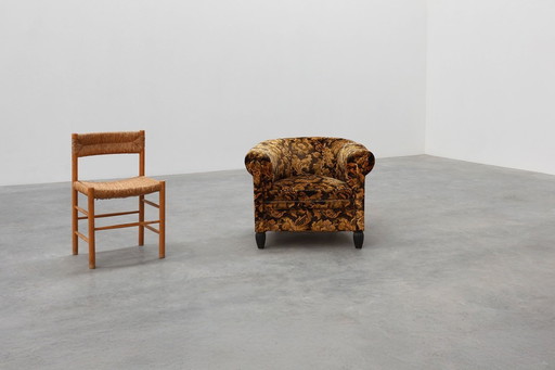 French Art Deco Fauteuil with original Upholstery, 1920s