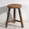 Antieke kruk met hemelsblauwe patina (ca. 1900) #26 – Krukjes (photo 9 of 16)