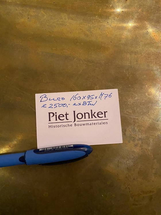 Image 1 of Scrivania brutalista di Piet Jonker 160x95xH76