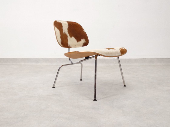 Eames LCM in calfskin by Charles & Ray - Vitra, Armchairs, Leather, Wood, Beige, Vintage (photo 5 of 14)