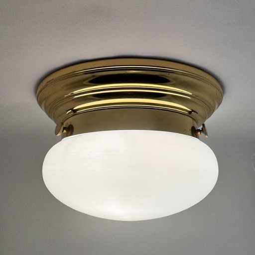 Vintage Ceiling Light - Art Déco / Mid Century Design - 2-bulb E14 - Bauhaus Style