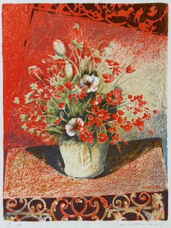 Image 1 of Due litografie firmate e numerate - Artista da identificare