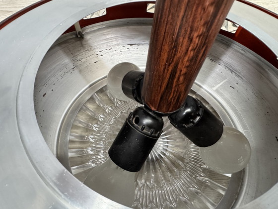 Image 1 of Lámpara colgante OVNI de estilo espacial de mediados de siglo XX (años 60)