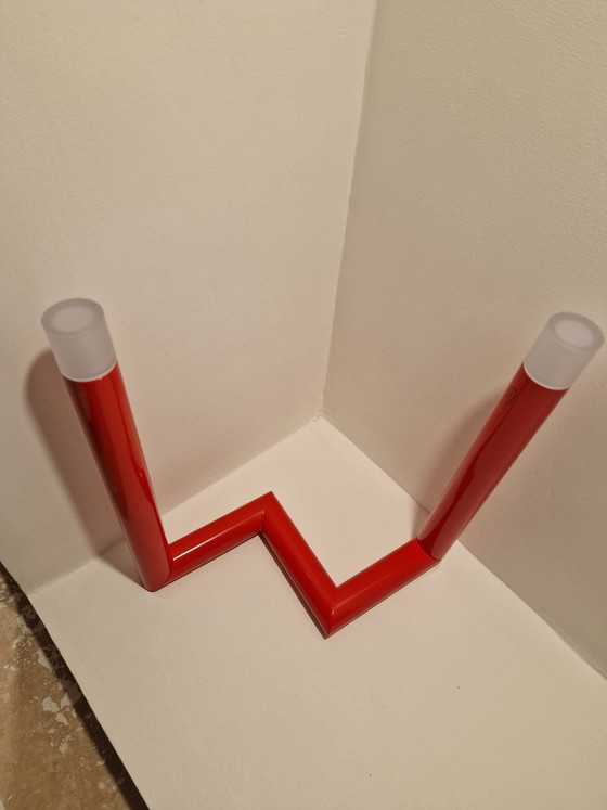 Lampe Ikea Strala Édition Limitée Hiver, Fer, Rouge (photo 5 sur 6)