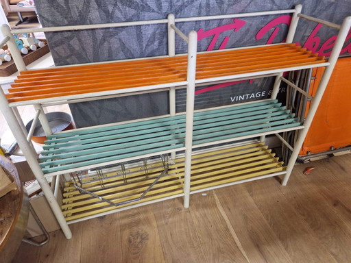 Vintage stokken kast